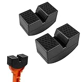 Donext ジャッキパッド ジャッキスタンド用パッド ジャッキスタンドアダプター 保護パット 2個入り
