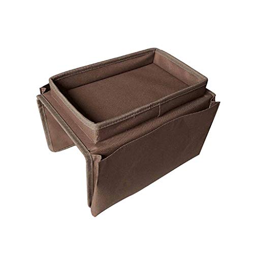Bascar Organizador de reposabrazos 2 en 1 sofá