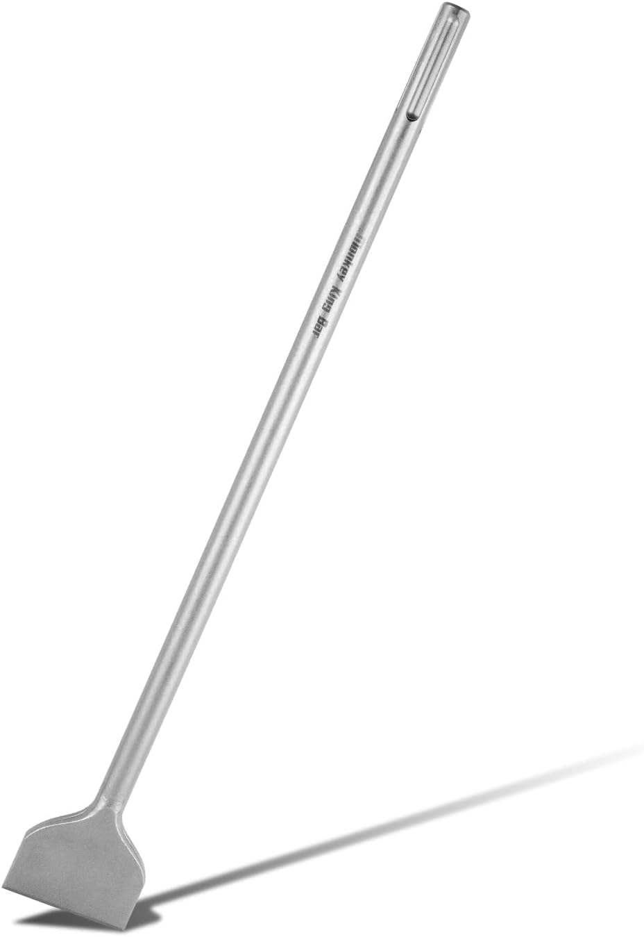 Monkey King Bar SDS MAX Flat Chisel 75x500MM,Carbon Steel, for Rotary Hammer Drill, Demolition Hammer,Used for conecrete,Bricks,Masonry,Granite,Compatible