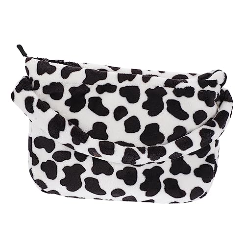 Sac femme léopard pour ranger maquillage et papiers en un seul geste