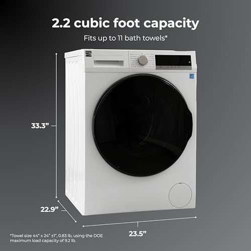 Kenmore 2.2 cu. ft. Compact Front Load Washer - White - image 2