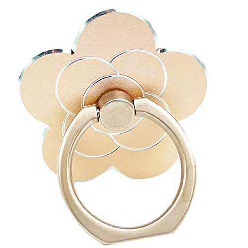 Cell Phone Ring Holder, Flower Shape Phone Ring Holder Metal Finger Grip Finger Kickstand 360Â° Rotation Universal Finger Ring Phone Grip Compatible with All Smartphone