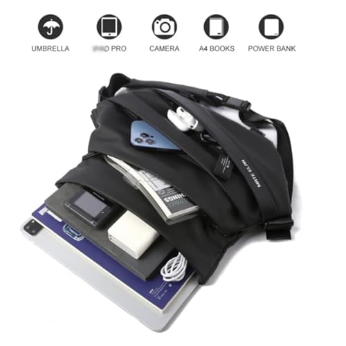 Obsidian Sling Bag, ria obsidian sling bag, crossbody bag men, Waterproof Sling Bag for Men, men crossbody bags (Black A)4