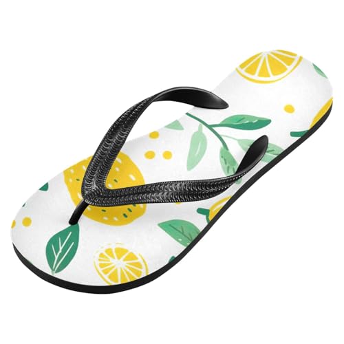 Women Beach Summer Casual Flip Flop Lemon SummerQuick Dry Sandals Slipper for Men 214B2733
