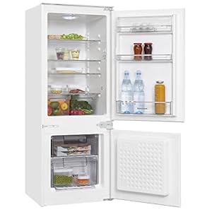 Kontinent Inbouwkoel-vriescombinatie, 173 liter inhoud, sleepdeurmontage, verwisselbare deuraanslag, 145 nis