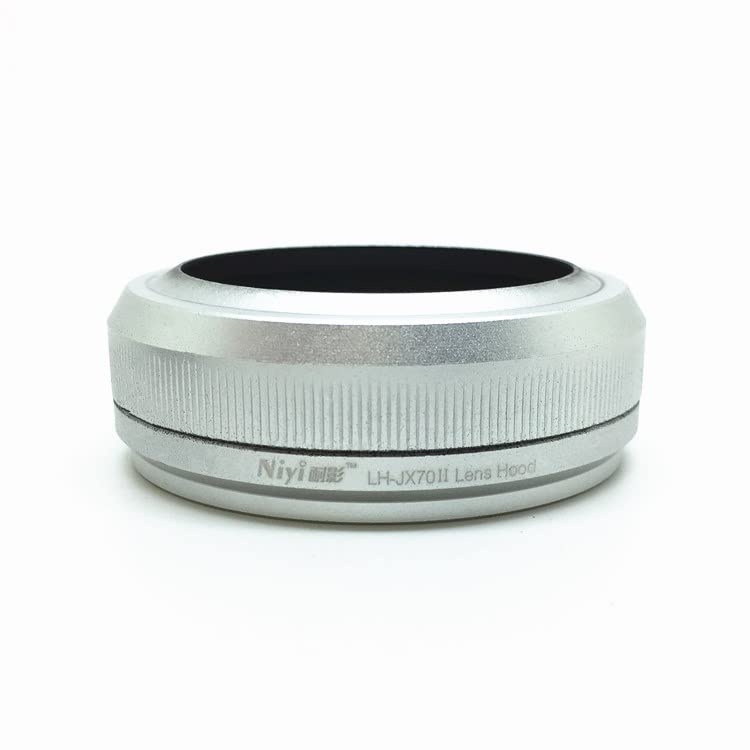CamRebel Lens Hood for Selected Lens (for X70, Silver)