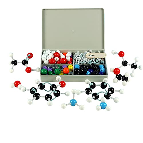 Atom Link Modell Chemie,86 atoms,Molecular structure model,Molecular model chemical model,Atom-Link-Modell-Set All 240 PCS Cover