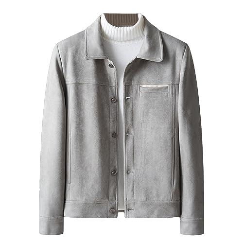 Manteaux casual loose printemps automne vestes décontractées revers masculins