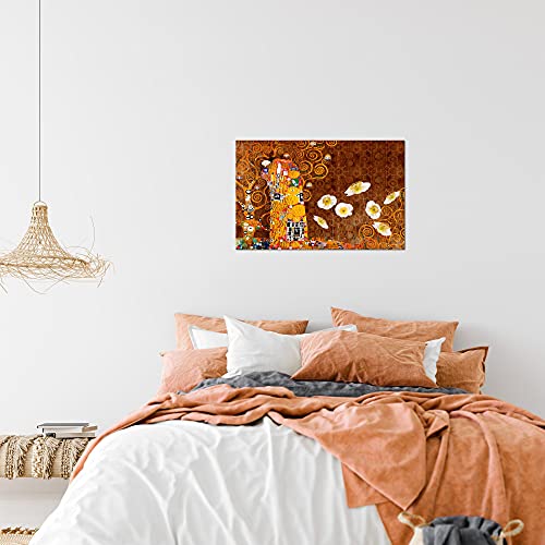 Tableau mural Gustav Klimt Le Baiser Runa Art modernisera votre deco