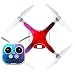 CHENJUAN Starry Sky Style Vinile Skin Sticker per DJI Phantom 4 Drone E Telecomando 0065 Drone protezione adesivo