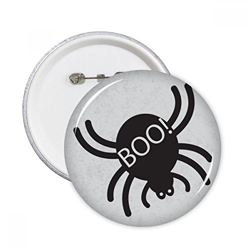 Badge araignée noire Halloween de 5 pièces de taille M pour customiser vos vêtements