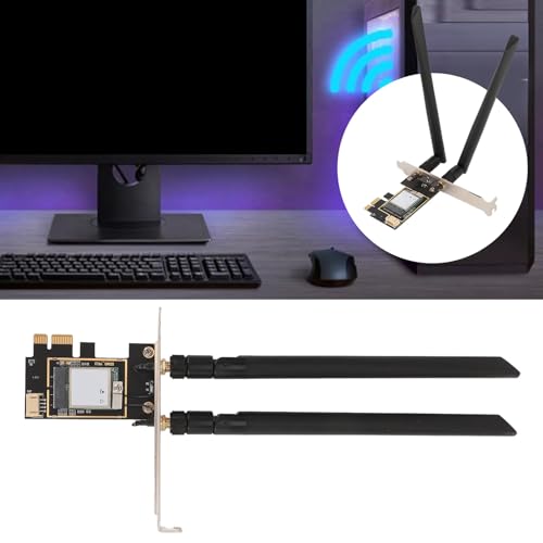 Scheda di rete wireless MT7925 5400Mbps 2.4G 5G 6G Tri Band Bluetooth 5.4 Supporto MU MIMO PCIEx1