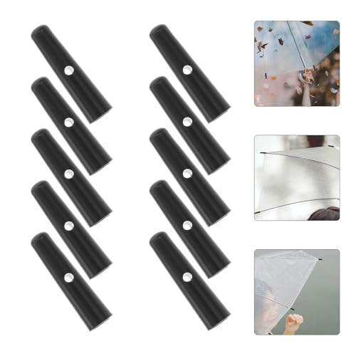 Accesorios de Paraguas de Mango para Solucionar Puntas Rotas con Cubiertas de Plástico 2