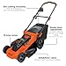 BLACK+DECKER 20-Inch Corded Electric Lawn Mower, Ultra Light Push Mower, 13-Amp High Output Motor, 3 in 1 Cutting Versatility, Tool Free Height Adjustment, 7-setting Cutting Height (MM2000)