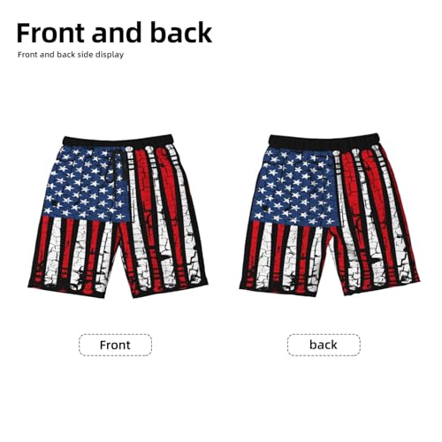 We The People American Flag Teen Boys Swim Trunks Quick Dry Shorts Summer Beach Shorts for Big Boys2