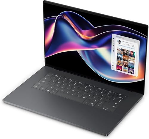 Image of 2026 NewDe.l.l XPS16 Powerful Copilot+ AI Laptop 16.0 inch 3.2K OLED TouchScreen 16-Cores Series 3 Ultra X9 388H Processor 32GB RAM LPDDR5X,9600 MT /s 1TB SSD Backlit RGB-IR Cam Thunderbolt WiFi7 Win 11Pro
