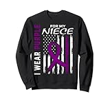 Photo Gallery viola niece pancreatic cancer awareness usa flag graphic felpa Photo Gallery viola niece pancreatic cancer awareness usa flag graphic felpa