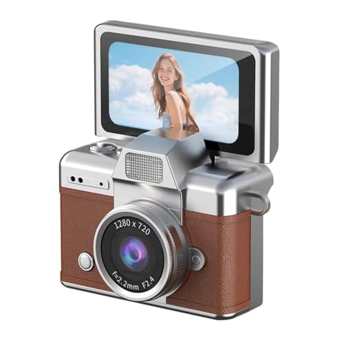 Cámara Digital Retro Mini CCD Llavero con Pantalla 1.47 pulg miniatura 1