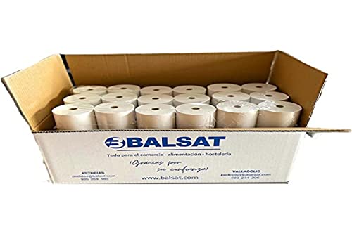 GENERICO Pack de 8 Rollos de Papel Termico de 80 X 60 Mm Lie de Bisfenol A