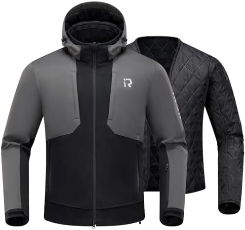 Motorcycle Jacket with CE Armor, Wi...