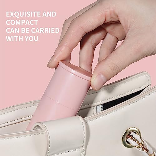 Soft Powder Makeup Brush for Face,Blusher Brush for Cheeks Kabuki Brush Bronzer Brush for Powders Blush Foundation Make up Pressed Powder (Pink) - Image 7