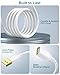 Besgoods USB Extension Cable 10 ft Type A Male to A Female USB 2.0 Cable Extension Extender Cord with Gold-Plated Connectors, White