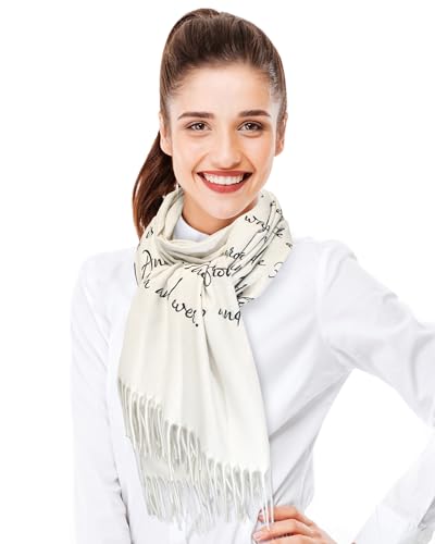 CBC Crown Large Women's Christian Religious Theme Bible Verse Inspirational Scarf For Women Shawl 28"x78"4