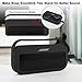 TXEsign Silicone Case Cover for Bose SoundLink Flex 2nd Gen Portable Speaker with Handle Anti-dust Plug Travel Carrying Pouch for Bose SoundLink 2(Black)