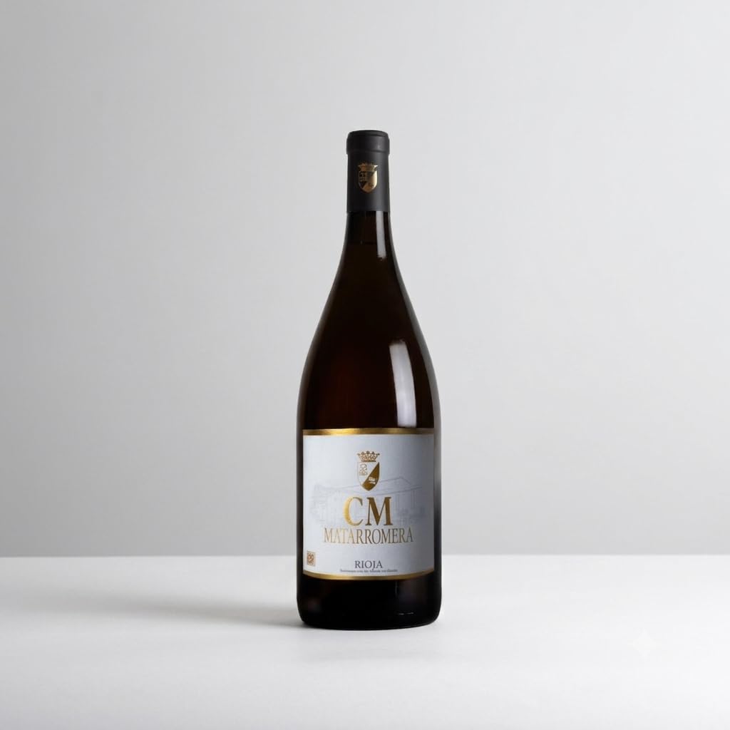 CM Matarromera Crianza Vino Tinto D.O.Ca. Rioja Magnum 1,5L Estuche | Tempranillo · 12 meses en barrica de roble francés y americano · Magnum ideal para regalo · 92 pts Gourmets, Medalla de Oro