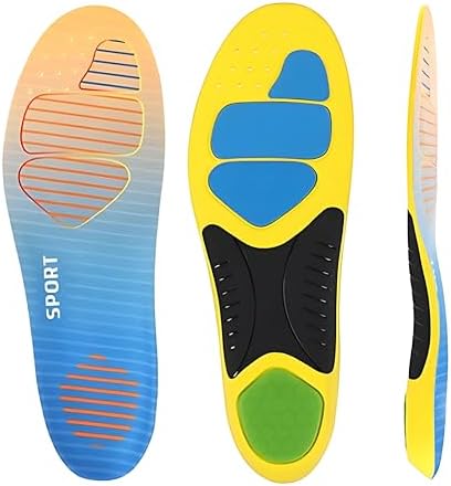 Amazon.com: Hillcraft Premium High Jump Insoles with Gel Shock Absorber ...