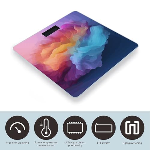 Báscula Digital de Vidrio Templado con Pantalla LCD miniatura 3