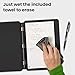 Rocketbook Pro 2.0 Reusable Professional Smart Notebook, Letter Size 8.5x11, Black - Lined & Dot Grid Pages, App-Connected, Erasable, Premium Cover, Ideal for Work Notes and Business Meetings