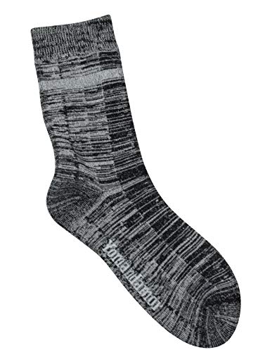 Yomandamor Women's 3 Pairs Bamboo Thick Warm Winter Socks Non-Binding Crew Dress Socks With Seamless Toe #TOP5