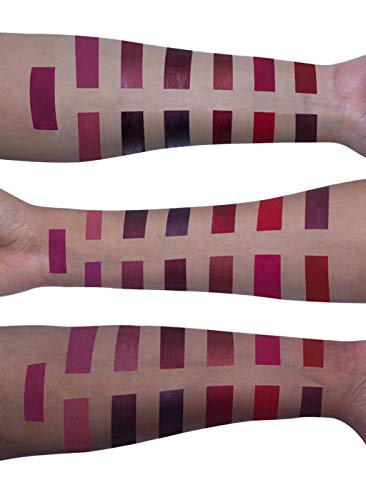 Image of SUGAR Cosmetics Smudge Me Not Liquid Lipstick - 34 Merlot Glow (Metallic Burgundy), Burgundy, 4 ml