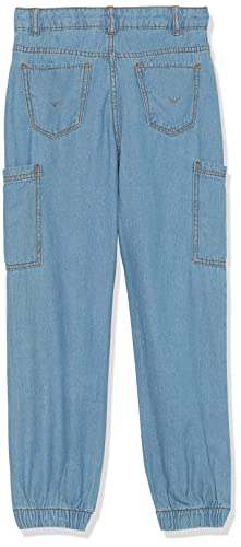 HUDSON Girls' High Rise Cargo Pocket Denim Jean3
