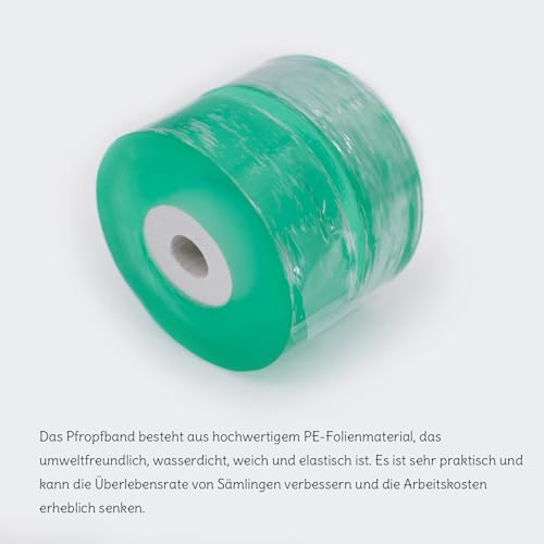 Veredelungsband Showll, 2 Stück transparentes Pfropfband für Pflanzen
