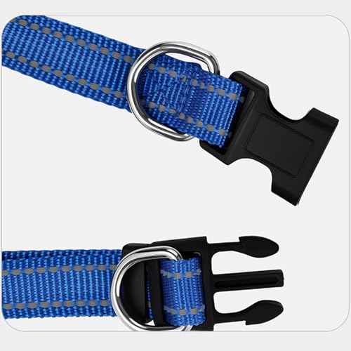 Collar Reflectante para Perro, Nylon Ajustable, Talla L miniatura 4