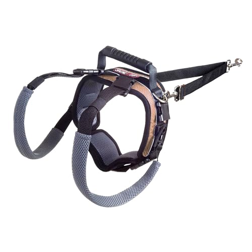PetSafe CareLift Rear Support Harness - Senior & Disabled Dog Rear Mobility Support - Easy-Fitting, Breathable Belly Straps with Lifting Aid Handle & Shoulder Strap - for Medium Dogs 35-70 lb
