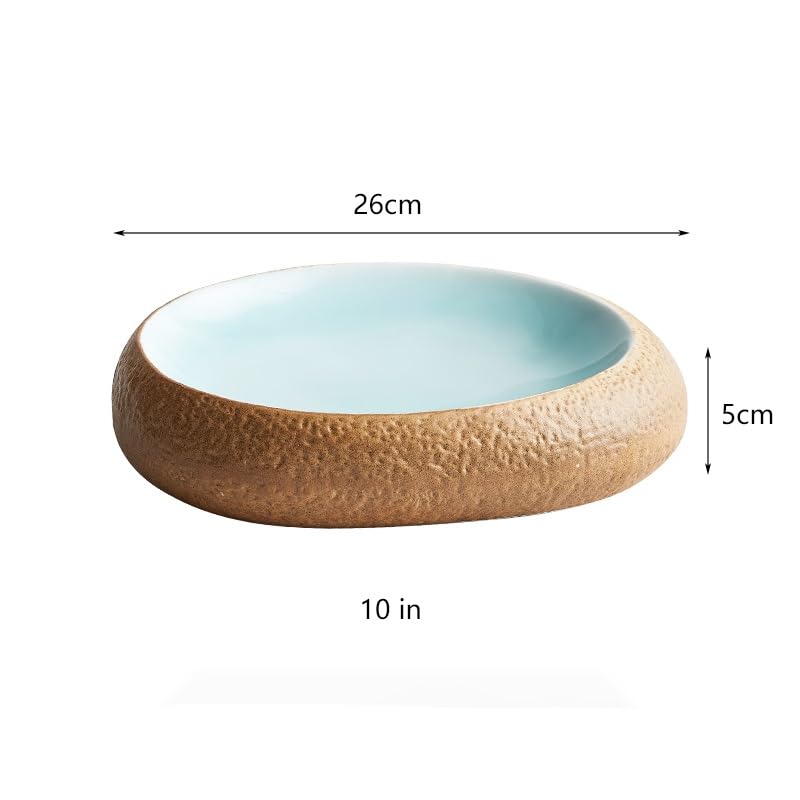 Talerze obiadowe chińskie ceramiczne talerze do naczyń o nieregularnych kształtach, zimne naczynia, hotel restauracja klub deser zastawa stołowa kuchnia salaterka