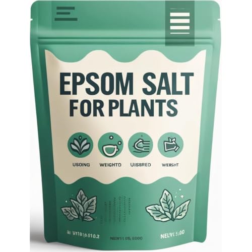 epsom Salt for Plant 1kg - Growth Supplement Fertilizer for Plant...