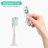 Replacement Toothbrush Heads Compatible with Xiaomi Mijia/Mi Home T300 T500 T700 Series Sonic Electric Brush Handles(6-Pack)