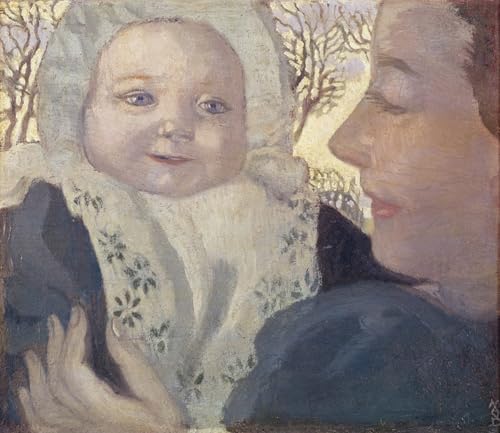 Lienzo deMaurice Denis con la obra de Bernadette y su madre, pintura mural premium de 60x90cm