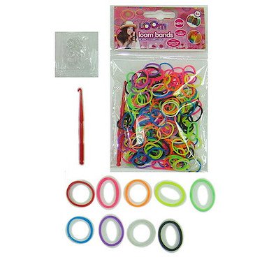 DIY Loom Bands – Recharge Elastiques – Pack Multicolores