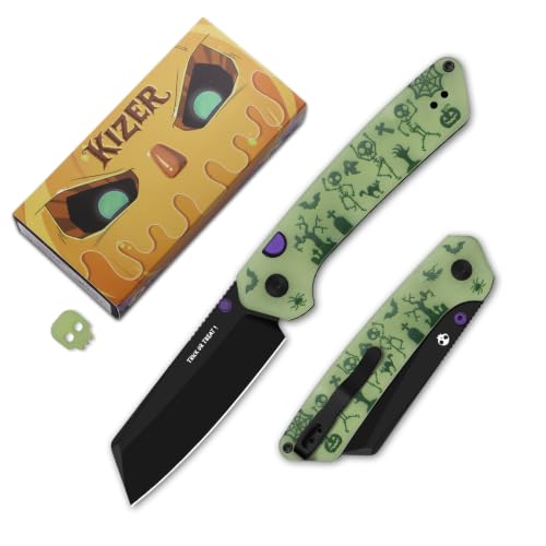 Kizer Madrac 3.05" G10 Glow-in-the-Dark Pocket Knife