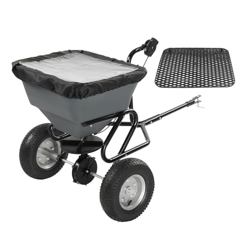 VINGLI 110lbs Tow-Behind Spreader