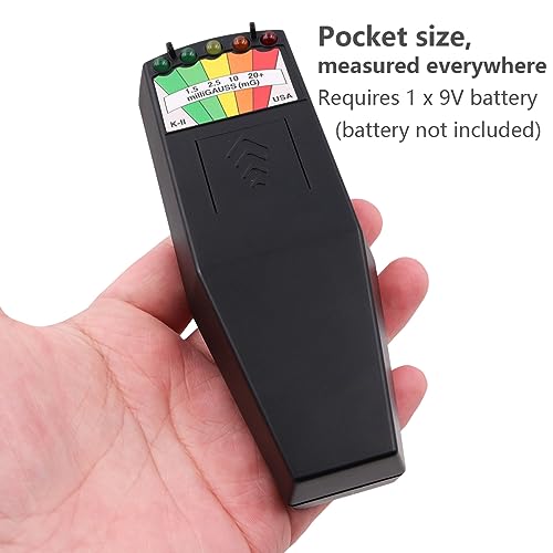 WANGCL Portable K2 EMF Magnetic Field Anti Radiation Tester Detector Radiation Detector EMF magnetic field monitor - Image 4