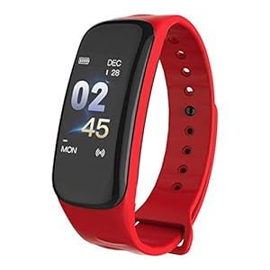 HPYHPY Smart Bracelet Color Screen Bluetooth Heart Rate Monitor Sleep Fitness Tracker Wristband Smart Watch