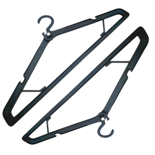 I'm so happy トラベルハンガー ガーメントバッグ スーツ 収納 出張 持ち運び 折り畳み コンパクト 2本セット