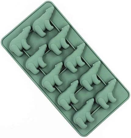 10 Grid Silicone Baking Mold Polar Bear Handmade Soap Mold Candy Chocolate DIY Baking Mold