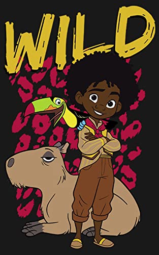 Disney Pixar Encanto Antonio Wild Animals Poster Girls Standard T-Shirt2